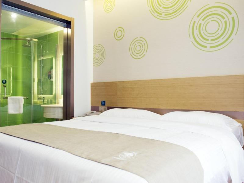 Greentree Inn Nantong Qidong Lvsi Harbour Express Hotel Qidong (Jiangsu) Exterior foto
