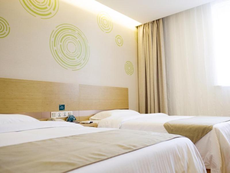 Greentree Inn Nantong Qidong Lvsi Harbour Express Hotel Qidong (Jiangsu) Exterior foto