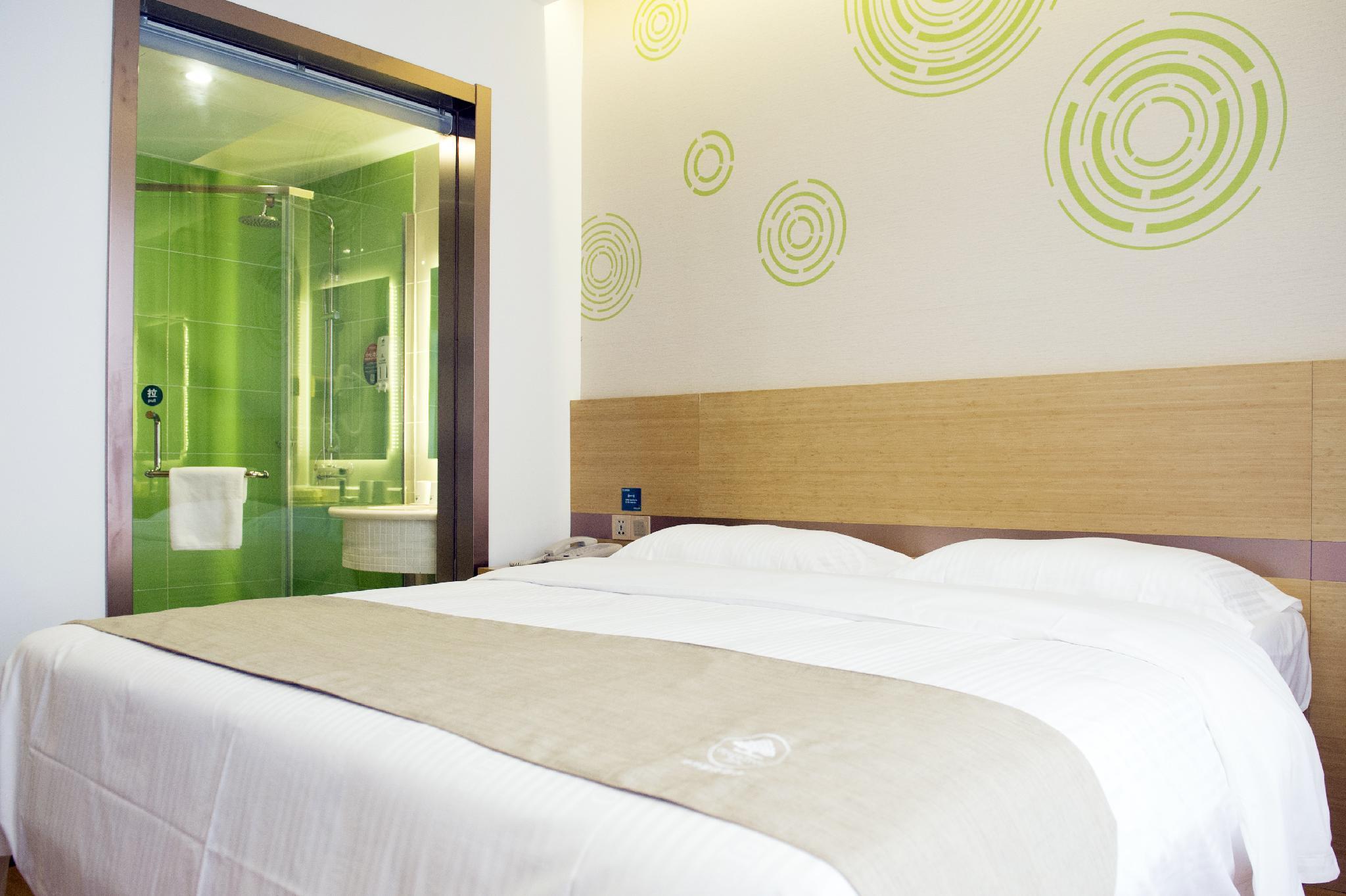 Greentree Inn Nantong Qidong Lvsi Harbour Express Hotel Qidong (Jiangsu) Exterior foto