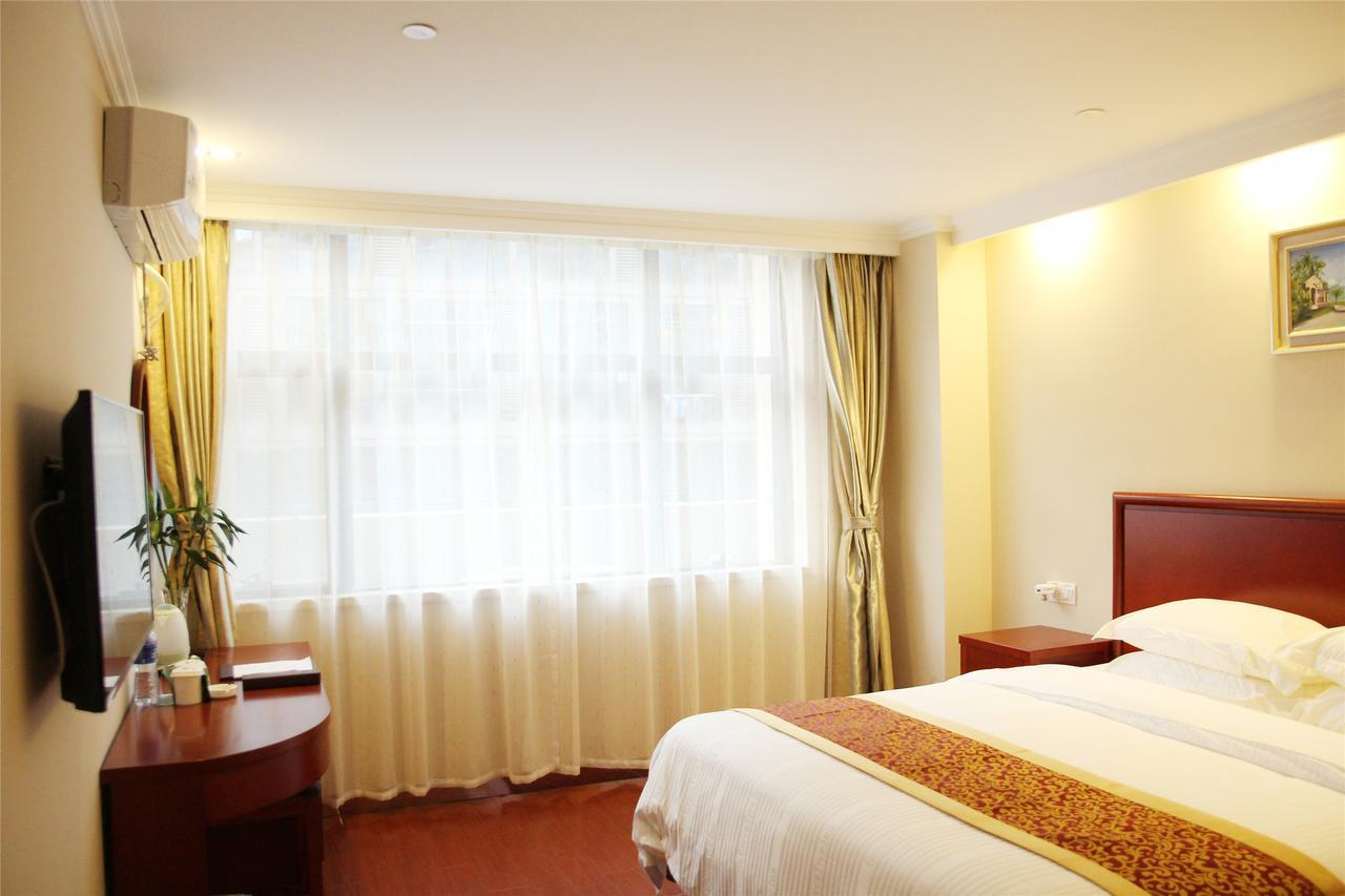 Greentree Inn Nantong Qidong Lvsi Harbour Express Hotel Qidong (Jiangsu) Exterior foto