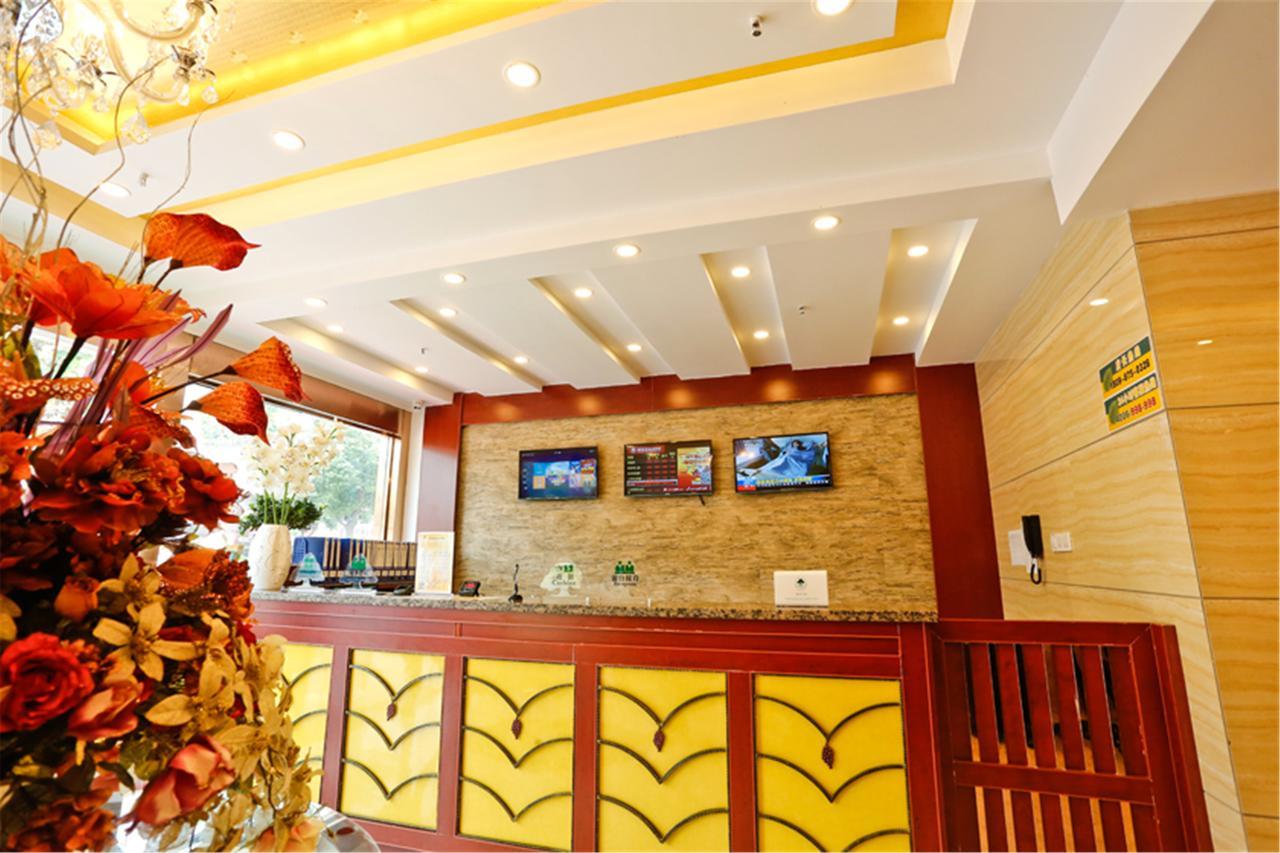 Greentree Inn Nantong Qidong Lvsi Harbour Express Hotel Qidong (Jiangsu) Exterior foto