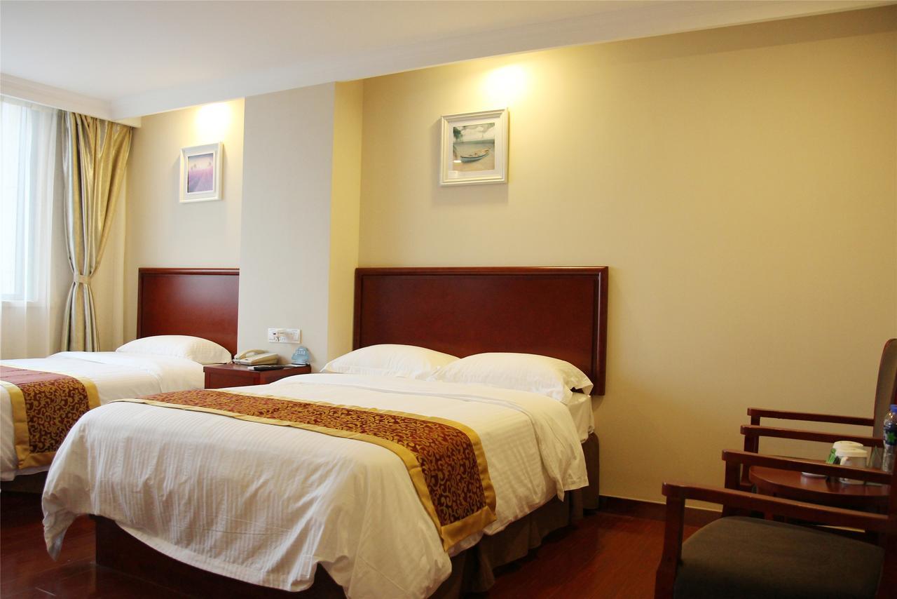 Greentree Inn Nantong Qidong Lvsi Harbour Express Hotel Qidong (Jiangsu) Exterior foto