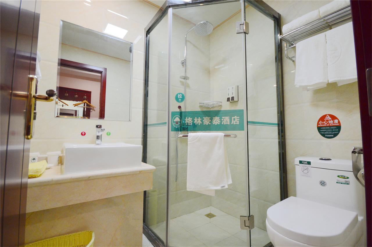 Greentree Inn Nantong Qidong Lvsi Harbour Express Hotel Qidong (Jiangsu) Exterior foto