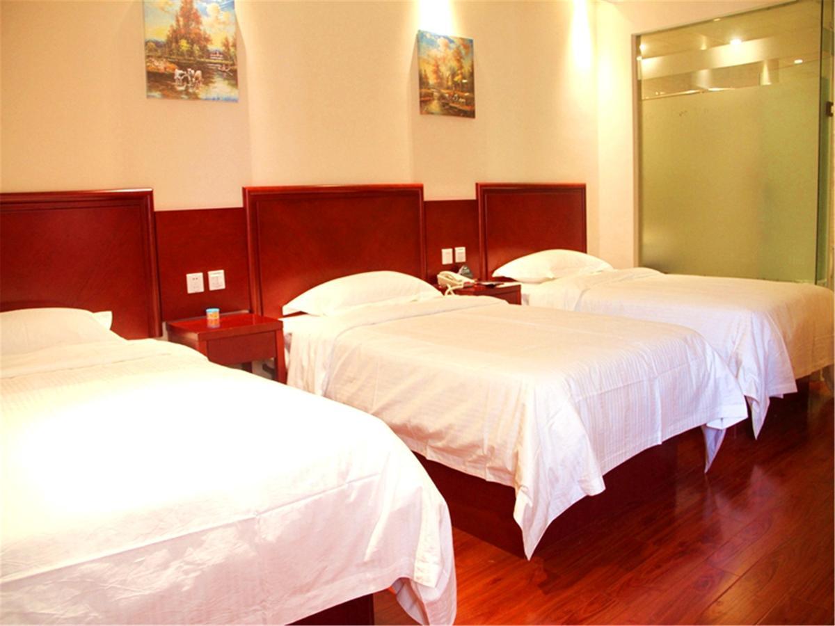 Greentree Inn Nantong Qidong Lvsi Harbour Express Hotel Qidong (Jiangsu) Exterior foto