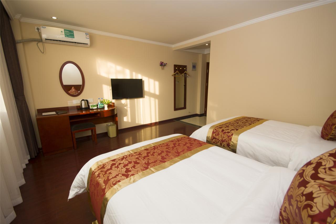 Greentree Inn Nantong Qidong Lvsi Harbour Express Hotel Qidong (Jiangsu) Exterior foto